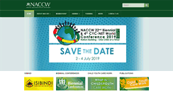 Desktop Screenshot of naccw.org.za