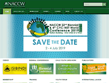 Tablet Screenshot of naccw.org.za